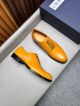 J.M.WESTON Yellow Calfskin Business Leather Shoes 042826 (4)_th.jpg